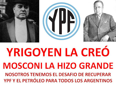 YPF: solicitan que también se homenajee a Yrigoyen | El Comodorense