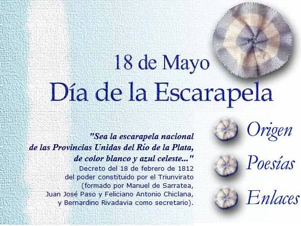 Dia De La Escarapela Nacional / Pasitos De Colores 18 De Mayo Dia De La Escarapela Argentina - Pequeña reseña histórica de nuestro símbolo patrio para mis alumnos de cuatro años del jardín de infantes.