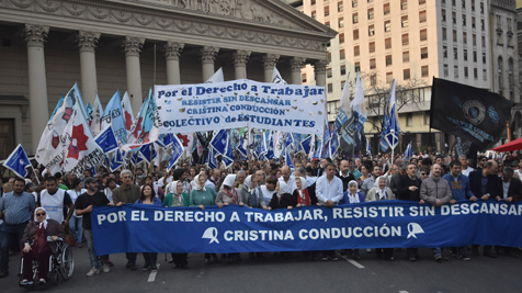 Volvio La Marcha De La Resistencia Por El Derecho A Trabajar