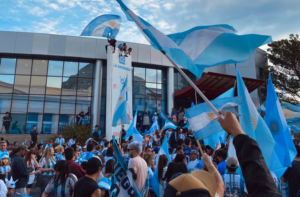  25 mil personas festejaron en la zona céntrica.