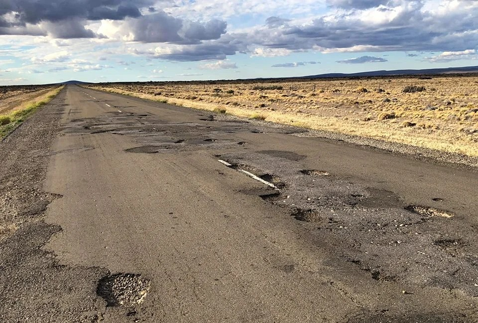 Torres: «Es insólito el estado en el cual quedaron las Rutas de Chubut»